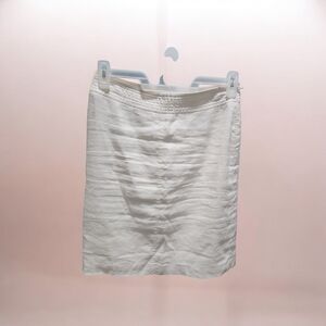 Banana Republic Cream Pencil Skirt Sz 4